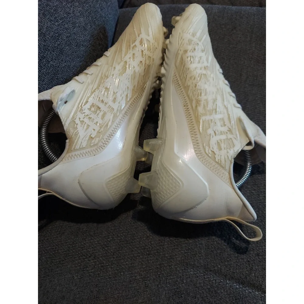 Adidas Adizero 5-Star 7.0 X Primeknit Ivory Gray Cleats ‎ Men's Sz11 Football
